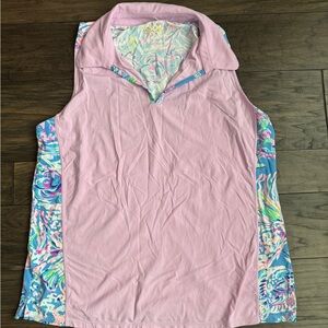 Lilly Pulitzer, active golf polo tank